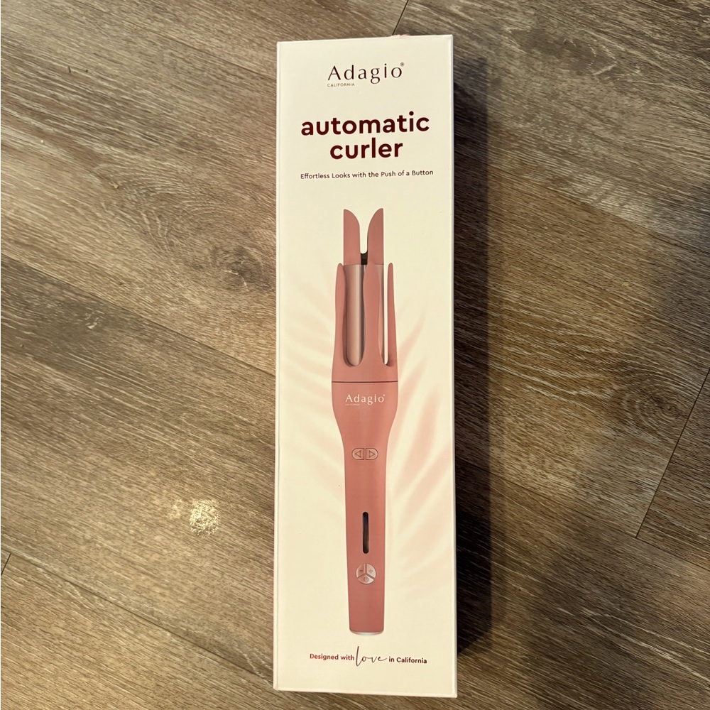 Adagio Pink Automatic Hair Curler